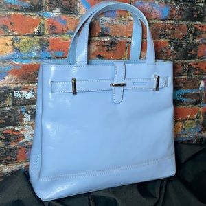 Rolfs Blue Leather Purse
